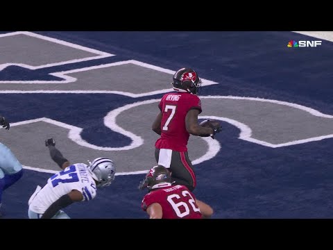 Bucky Irving's seventh TD of 2024 trims Cowboys' lead to 10-6 on 'SNF'