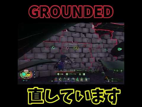 GROUNDEDあるある#grounded #ゲーム女子 #ゲーム実況 #ゲーム #ゲーム配信 #トントントンヒノノニトン#ヒノノニトン