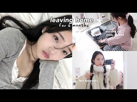 LEAVING canada vlog: packing, revealing where i'm studying abroad, ice skating, last friend hangouts