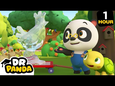 ICE SCULPTURE | Funny Cartoons For Kids | Dr.Panda | 9 Story Kids