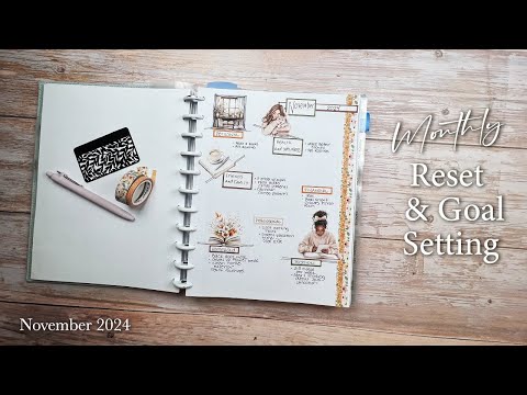 Monthly Reset & Goal Setting | November 2024