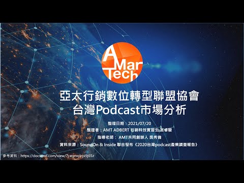 AMT協會 - 2021年podcast市場分析