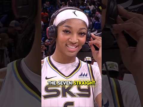 🚨ANGEL REESE 1ST #WNBA ROOKIE W/ 7 Straight Double Doubles! #chicagosky #wnba2024 #viral #shorts