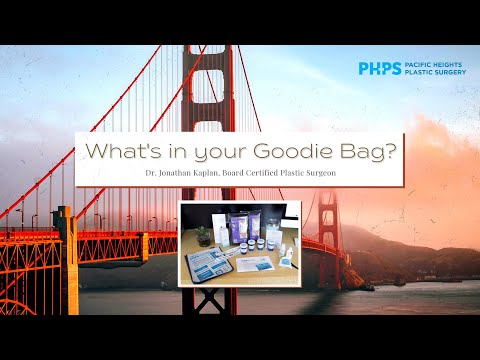 What's in your Goodie Bag? | Pacific Heights Plastic Surgery – Dr Bae!