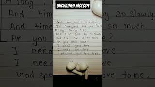 Learn English Through Song: Unchained Melody with Lucy Thomas#shorts#lyrics #music