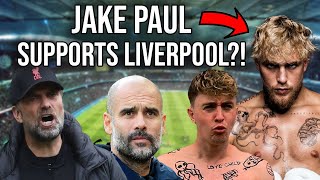 JAKE PAUL WATCHES MAN CITY V LIVERPOOL?! (**EXCLUSIVE FOOTAGE**)