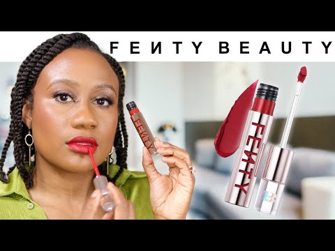 New Fenty Icon Velvet Liquid Lipstick *HONEST* Review | Is It Worth The Hype?