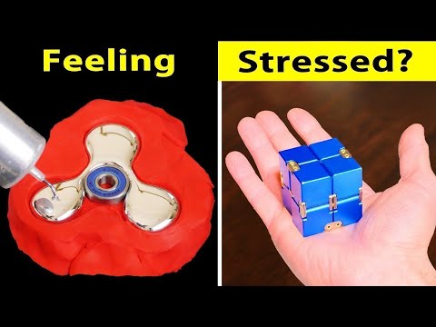 16 Metal fidget toys to COMBAT stress