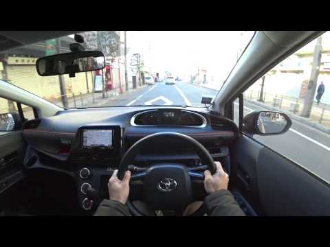 2015 TOYOTA SIENTA POV Test Drive