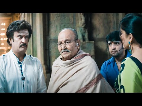 Rajnikanth Plays Smart To Convinces That He Is Not A Thief | Lingaa Movie Comedy Scene | Telugu