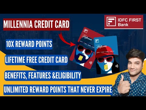 IDFC FIRST Millennia Credit Card benefits !! idfc millennia credit card Review !! LIFETIME FREE !!