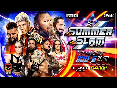 WWE Summerslam 2023 - Official Theme Song 🎵 IFM IV #wwe