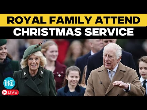 Christmas 2024 LIVE: Royal Family Attends Church On Christmas Day In Sandringham | UK Royal Family