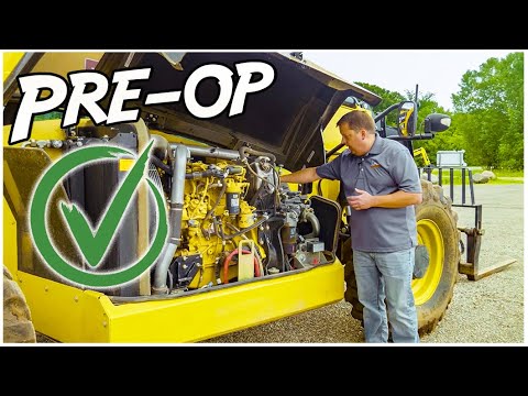 How to do a Telehandler Pre-Operation Inspection | Telehandler Forklift Operator Training