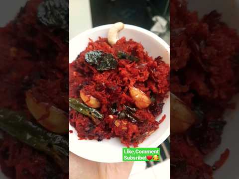 Beetroot/Carrotfry👌  #shorts #ytshorts #healthy #sowmikitchen123