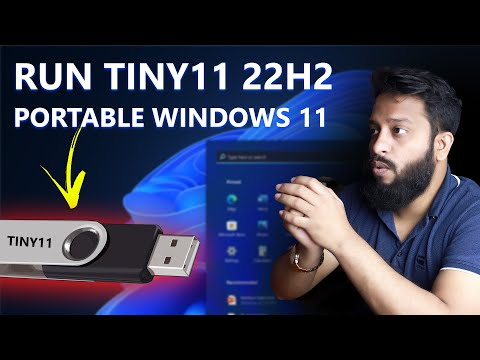 How To Run Tiny11 22H2 From a USB Drive (Portable Windows 11)