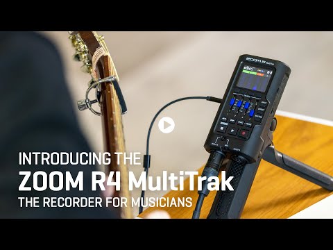 Introducing the Zoom R4 MultiTrak Recorder