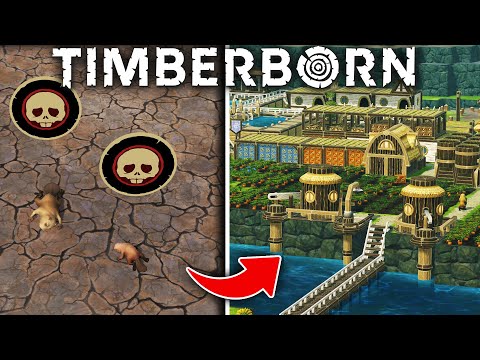 Will Our Beaver Colony THRIVE or DIE in Timberborn Wonders of Water Update? #ad