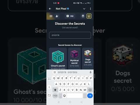 Not Pixel Secret Word | Not Pixel Secret Code 18 Nov | Not Pixel Airdrop | Not Pixel Listing Date