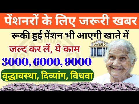 pension: रूकी हुई पेंशन लेना चाहते हैं तो, जल्द करें ये काम | vradhavastha pension | divyang pension