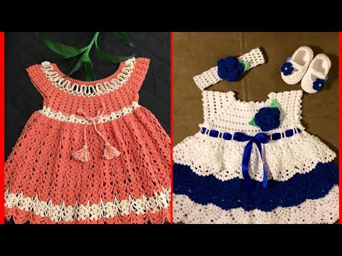 Handmade Crochet Baby Frocks Patterns ❤️