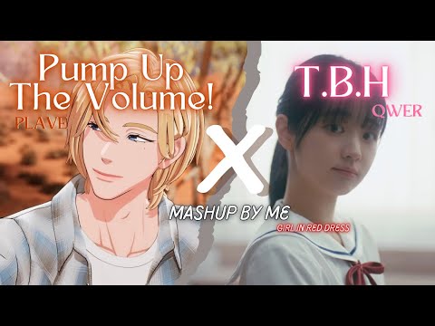 PLAVE ‘Pump Up The Volume!’ x QWER ‘T.B.H’ (고민중독) Mashup by ME | Girl in Red Dress