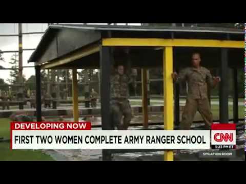 CNN News August 19 2015 History in the making  2 women will graduate from Army Ra