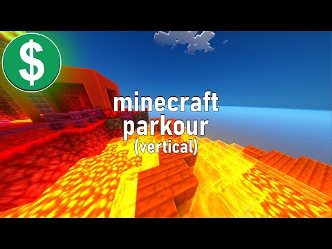 Minecraft Parkour Gameplay NO COPYRIGHT (Vertical)