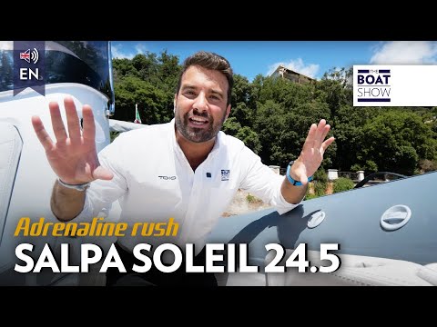 [ENG] NEW SALPA SOLEIL 24.5 - Rib Boat Review - The Boat Show