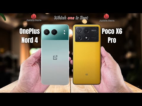 OnePlus Nord 4 vs Poco X6 Pro   Full comparison ⚡Which one is Best