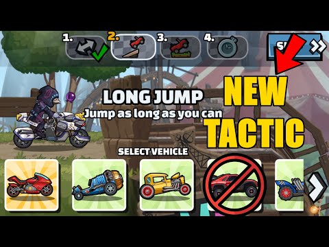 💯 New Tactic NO RAIDER 💯 (Newton's Farm) - Hill Climb Racing 2