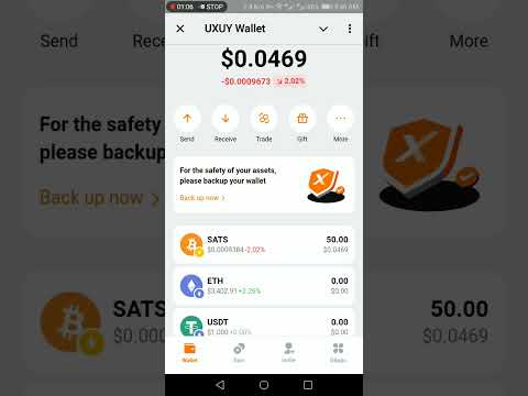 UXUY AIRDROP | BITCOIN FREE AIRDROP $SAT | UXUY WALLET AIRDROP | NEW WALLET AIRDROP