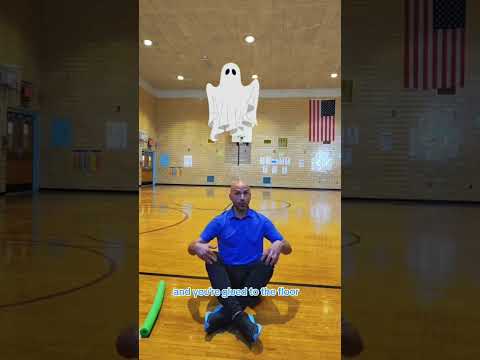 "Ghost Busters" Halloween Themed PE game! #physicaleducation #peforall #pe #shorts #physed