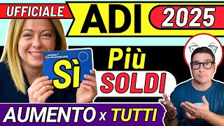 APPROVATO ➡ ASSEGNO DI INCLUSIONE e SFL PIù SOLDI PER TUTTI DA GENNAIO 2025 AUMENTO IMPORTO E DURATA