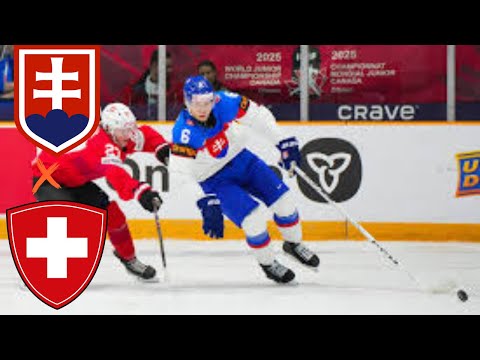 Slovakia vs Switzerland 2025 World Juniors Highlights