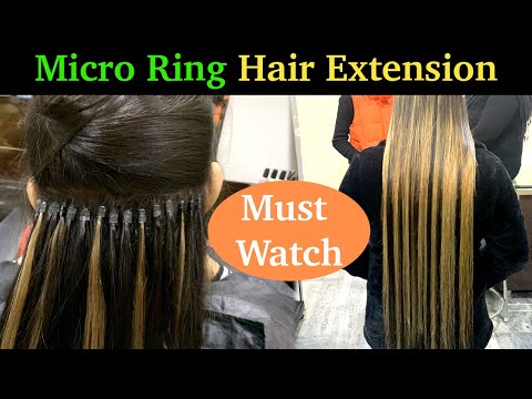 Permanent Hair Extension | Micro Ring Extension | Hairapist 😍