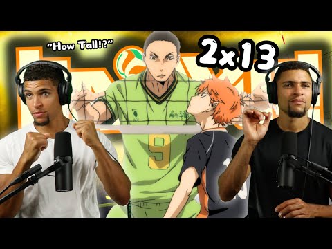 HE'S A GIANT! | Haikyuu!! 2x13 REACTION! | "Simple and Pure Strength"