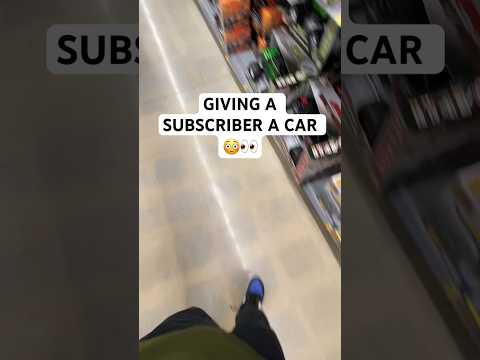 GIVING A SUBSCRIBER A CAR 👀😳🏎️ (must watch) #mrbeast #feed #shortfeed #foryou #feed #reach #trend