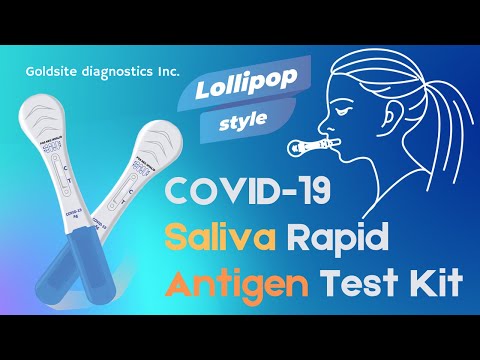 How to do a Saliva Covid Test with Lollipop Antigen Test Kit? Instruction Video