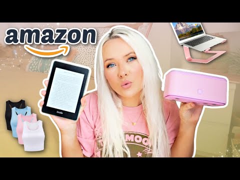 AESTHETIC AMAZON HAUL ✩ desk accessories, fitness, kitchen, clothes