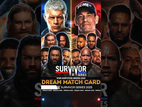 Survivor Series 2025 - Dream Match Card #SurvivorSeries #Bevelock #WWE #Shorts