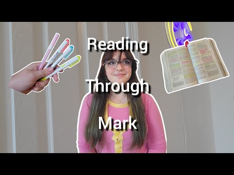 Reading through Mark?! (pt. 1) ✝️🌺🌸