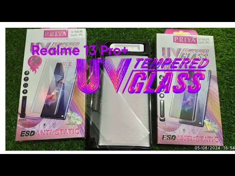 Realme 13 pro Tempared Glass !! Realme 13 Pro Plus Uv Screen Guard