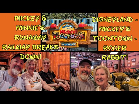 DISNEYLAND / MICKEY & MINNIE BREAKS DOWN / ROGER RABBIT / TOONTOWN FUN!