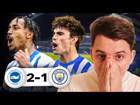 Manchester City BOTTLE it! | Brighton 2-1 Manchester city