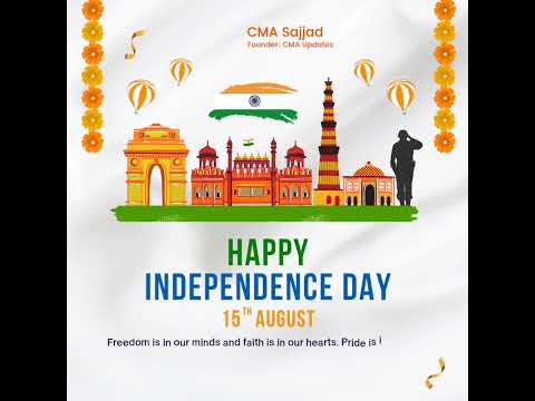 Dear CMA members, students, and other fellow professionals have a very Happy Independence Day.