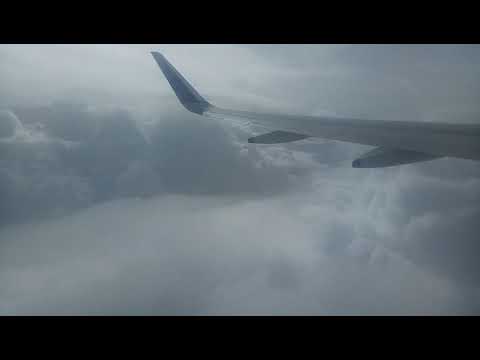 RARE THUNDER STORM CLOUDS AT 35000 FEET ABOVE VIEW FROM INDIGO A320 AIRBUS