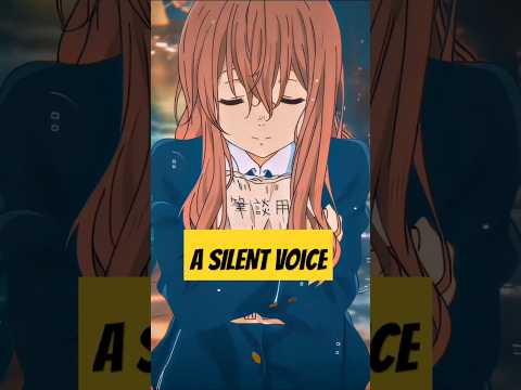 A SILENT VOICE 😊❤️‍🩹| #shorts #shortsfeed #asilentvoice #tamilshorts #viralshorts #anime #feed