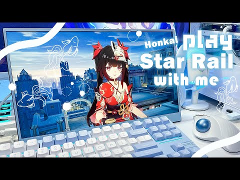 【play with me】🦊 崩スタ 🦊/ 花火ちゃんと夢の世界へ…【Honkai: Star Rail】40 min of game play on PC┊ jp voice  Penacony