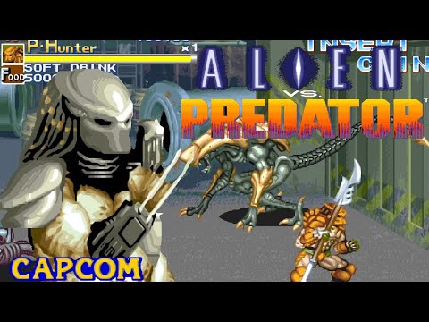 Alien vs. Predator｜異形戰場｜異形大戰鐵血戰士｜エイリアンVSプレデター｜ Boss戰｜Arcade 街機遊戲